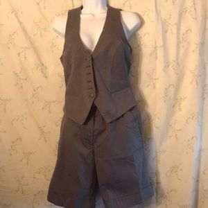 Suit vest and short pants